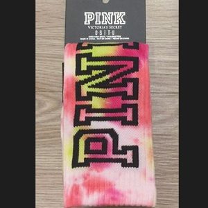 Brand new high knee PINK socks